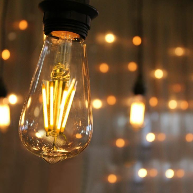 10 x ST64 E27 4W Vintage Antique Retro Edison Lamp Light Bulbs Filament 220V UK~2184