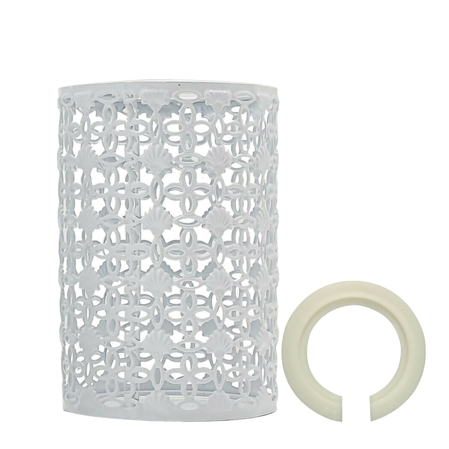 Easy Fit Pendant Light Pattern Cage Metal Drum Lampshade~2509