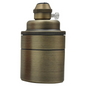 Plain Holder Green Brass E27 Socket Ceramic Light Bulb Holder~2744