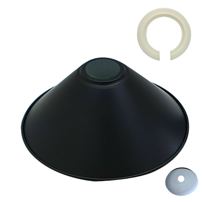 Modern Ceiling Pendant Light Shades Black Colour Lamp Shades Easy Fit New~1103