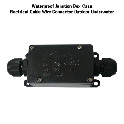 IP65 2 Way Waterproof Junction Box Cable Connector ~2043