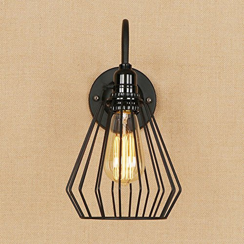 Black Cage wall lights ~2670