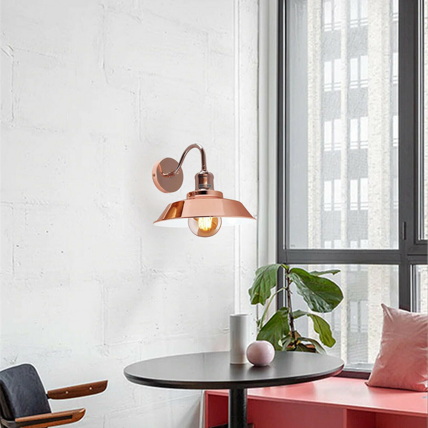 Luxury Rose Gold Wall Lights for Modern Homes~1742