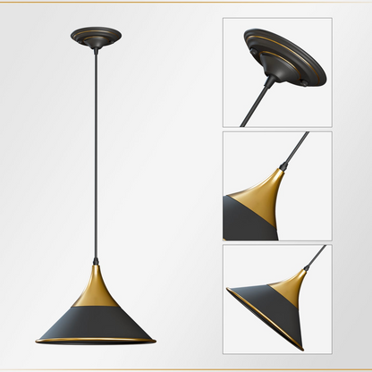 Light Fitting Ceiling Shade industrial Metal Pendant Style Hanging Lampshade~2691