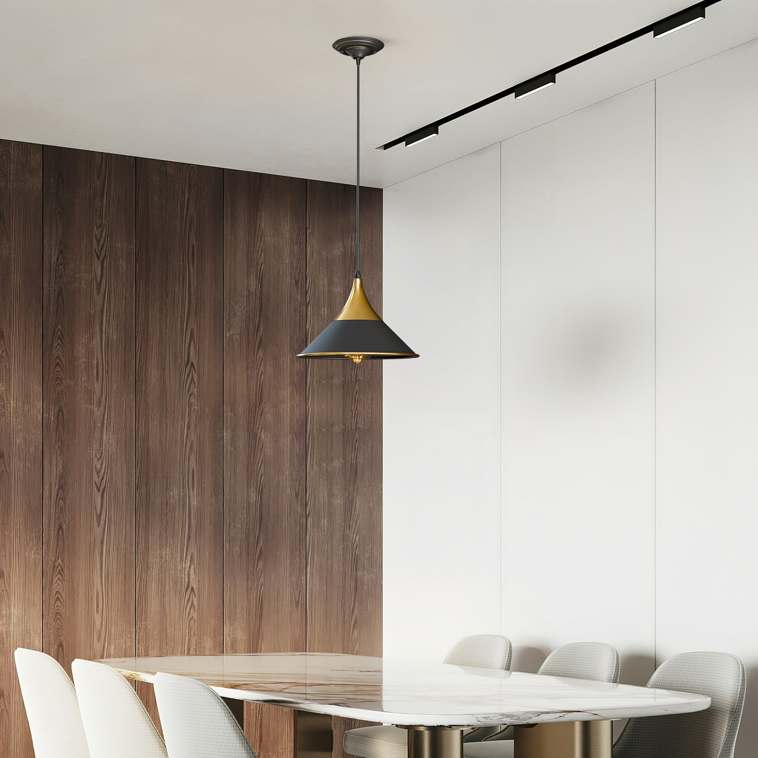 Light Fitting Ceiling Shade industrial Metal Pendant Style Hanging Lampshade~2691