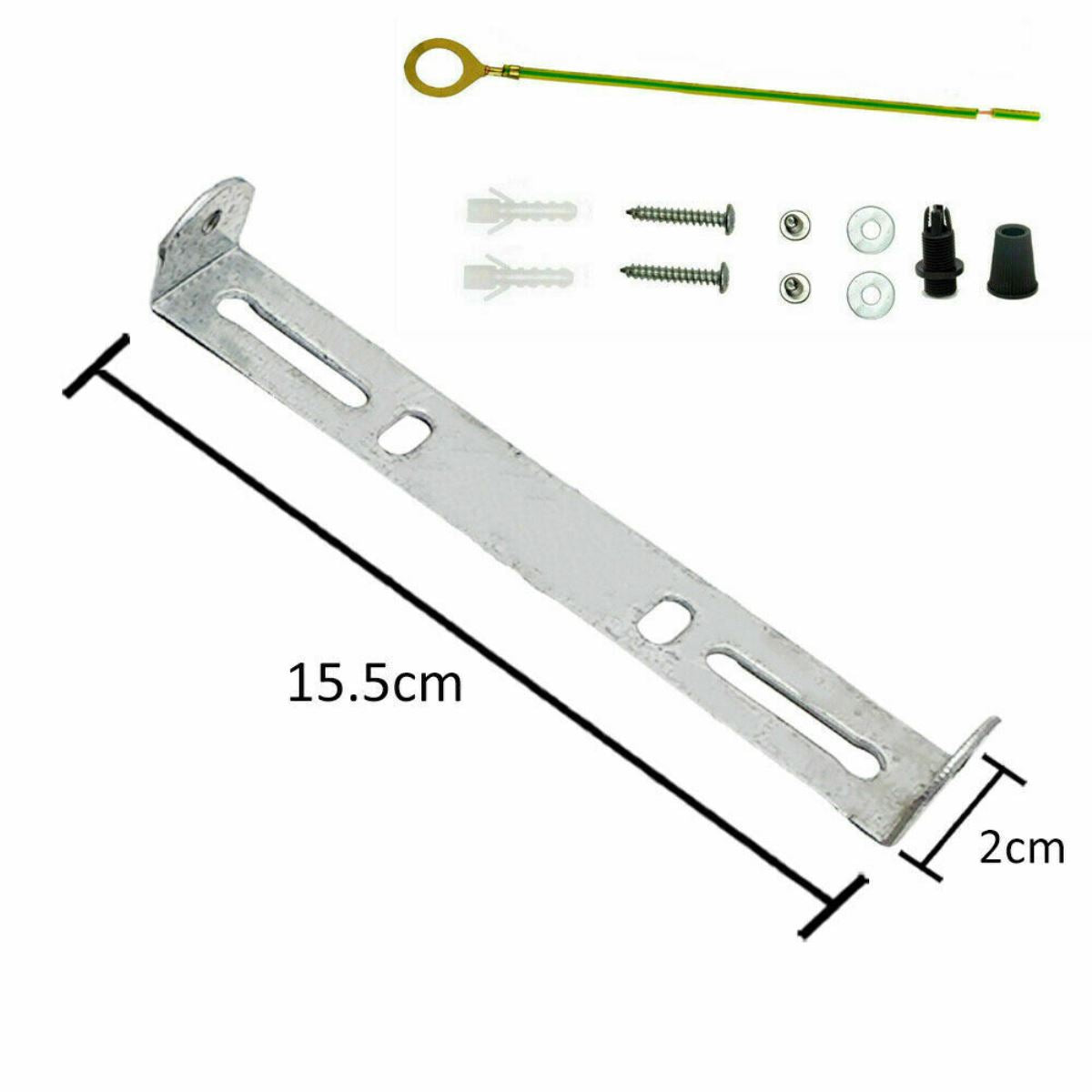 155mm Ceiling Rose Strap Side fitting Bracket~2399