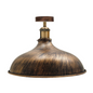 Brushed Copper Modern Mount Scone Flush Ceiling Lights Shade Uk   ~1782