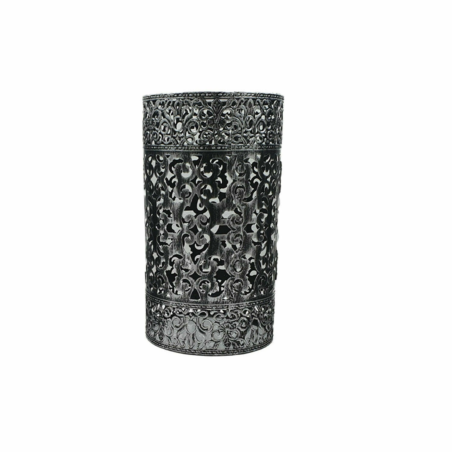 Easy Fit Brushed Silver Drum Lampshade Metal Cage~1997