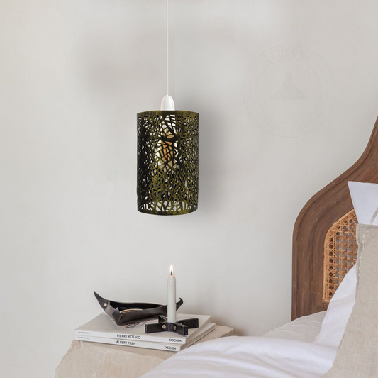 Drum Style Metal Light Shades Easy Fit Ceiling Pendant Wall Lampshade ~2447