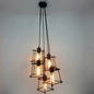 Vintage Industrial Retro Ceiling Light Cage Loft Chandelier Pendant Light Lamp~2143