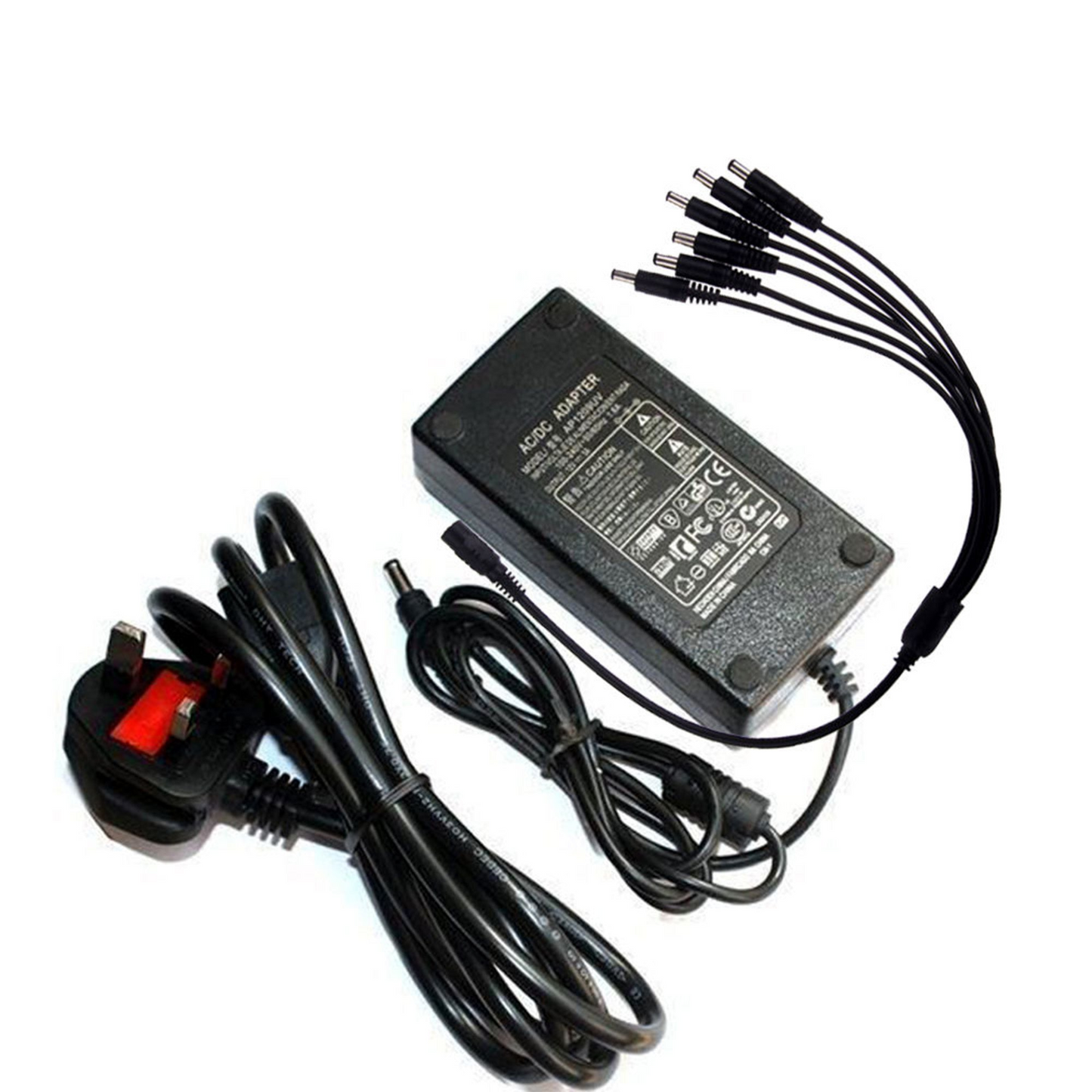 12V 5A 60W 3 Pin Plug 12v Power Supply Adapter Conventer ~2364
