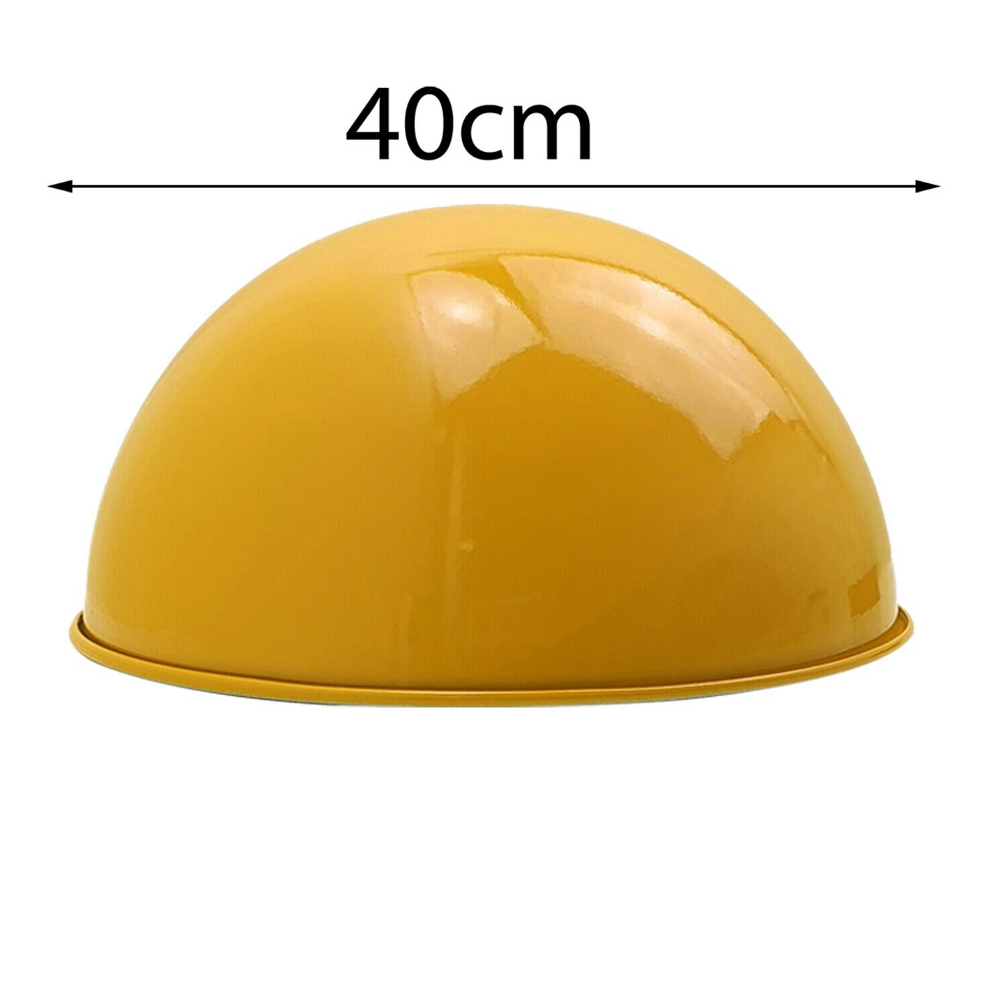 Yellow Dome Ceiling Pendant Light Shade ~3655