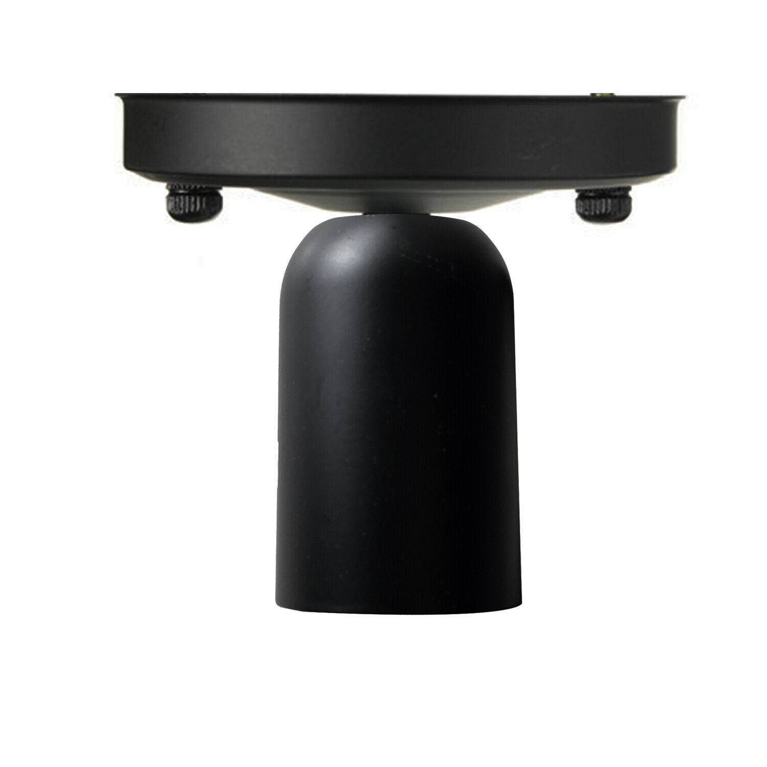 Vintage Retro Ceiling Light Modern Industrial Metal Flush Mount E27 Ceiling Lamp Black Holder ~ 3527