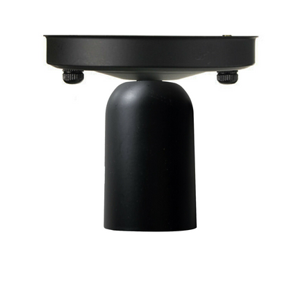 Vintage Retro Ceiling Light Modern Industrial Metal Flush Mount E27 Ceiling Lamp Black Holder ~ 3527
