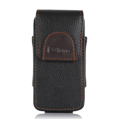 TTfone Original Brown Faux Leather Holster Case (TTCS3) for Lunar TT750, Nova TT650 Mobile