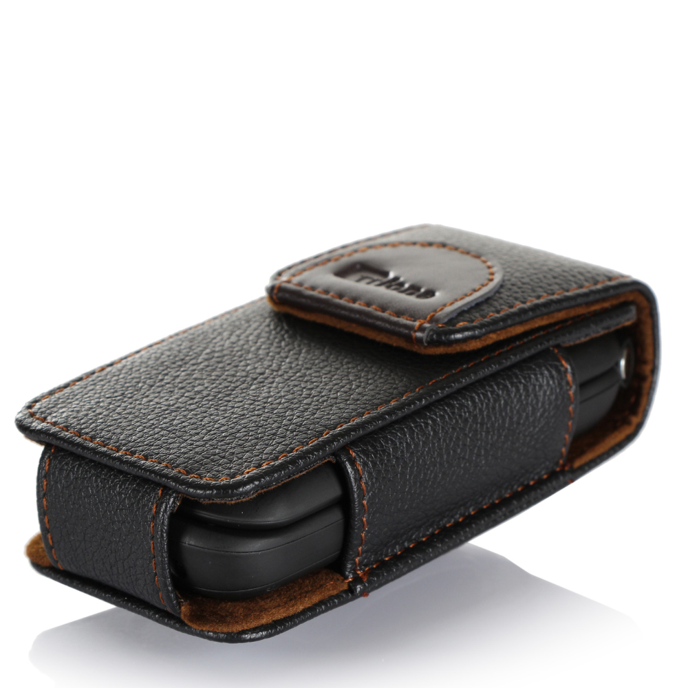 TTfone Original Brown Faux Leather Holster Case (TTCF4) for Star TT300, TT140 Mobile