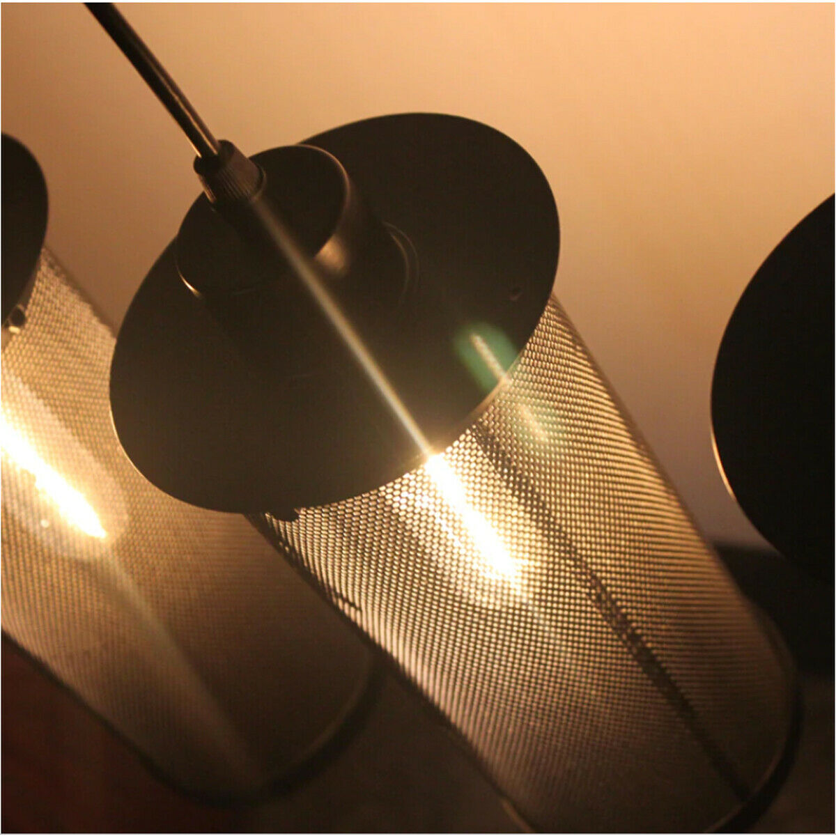 Modern Vintage Industrial Retro Loft Cluster Ceiling Lamp Shade Pendant Light UK~2148