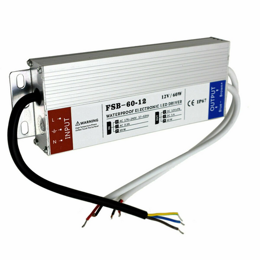 12V 60W IP67 LED Power Supply Transformer ~2098