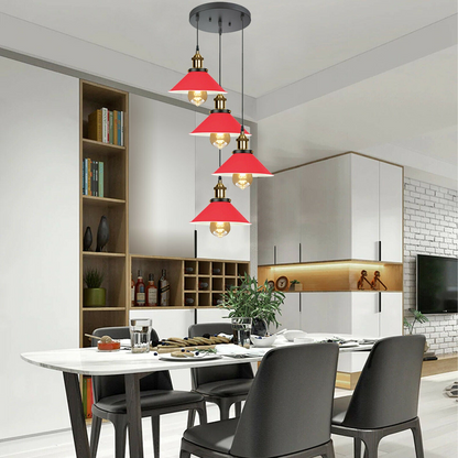 Modern Industrial Lampshade Chandelier Ceiling Pendant Light Pub Restaurant Lamp~1567