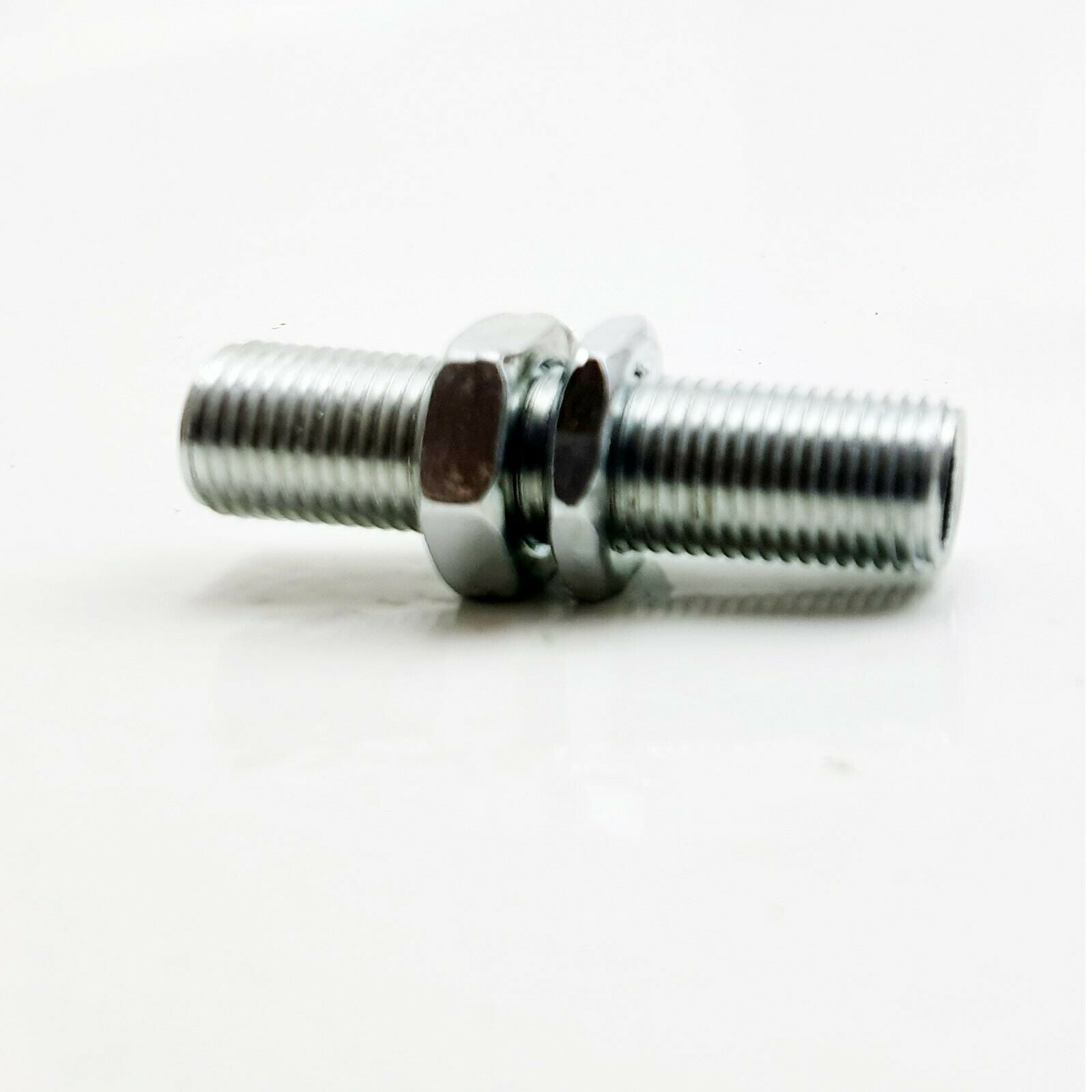 5pcs M10 Threaded Zinc Alloy Pipe Nipple Lamp Repair Part 40mm Long~2895