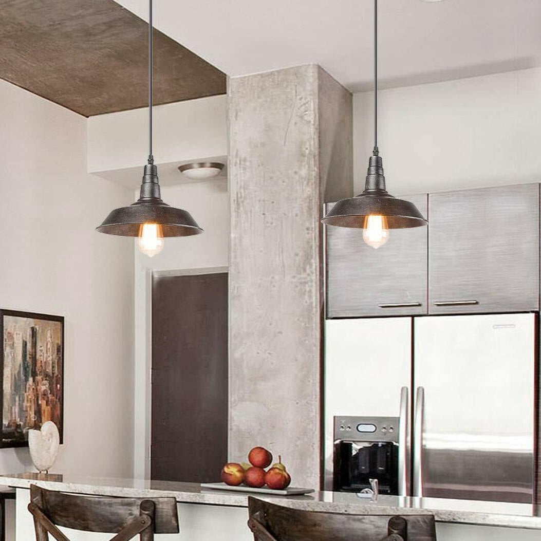 Retro Metal Pendant Lampshade Ceiling Light Shade Vintage Industrial Light~2702