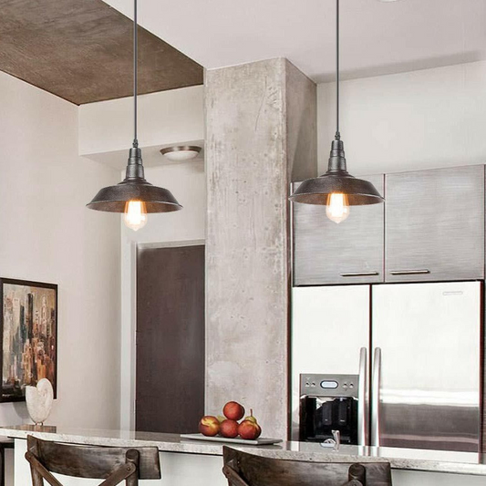 Retro Metal Pendant Lampshade Ceiling Light Shade Vintage Industrial Light~2702