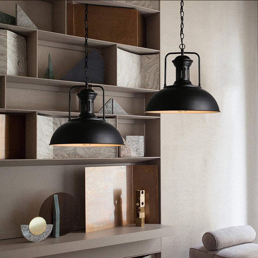 Vintage Industrial Metal Ceiling Pendant Shade Modern Hang Retro Pendant Light~2672