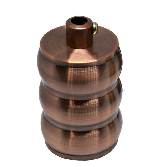 Copper Vintage Industrial Lamp Light Bulb Holder Antique Retro Edison ES E27 Fitting~2951