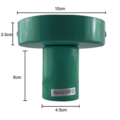 Green Flush Mount Ceiling Light Fitting ~1688