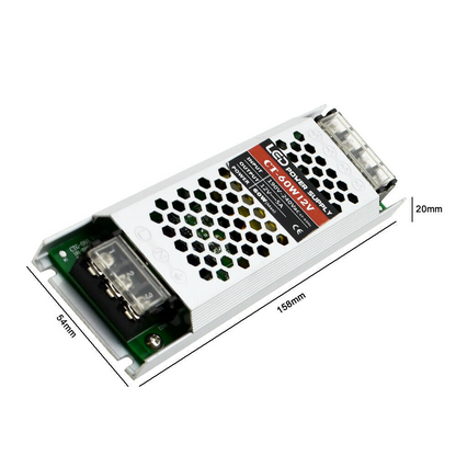 DC12V 60W Ultra Slim LED Driver Power Supply Transformer 240V for LED Strip~2358