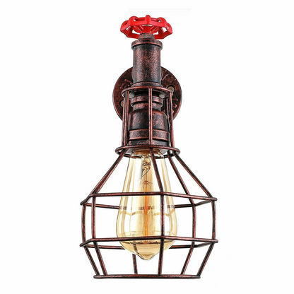 Wall Lights Metal Waterpipe Vintage Modern Industrial Rustic Steampunk UK~2169