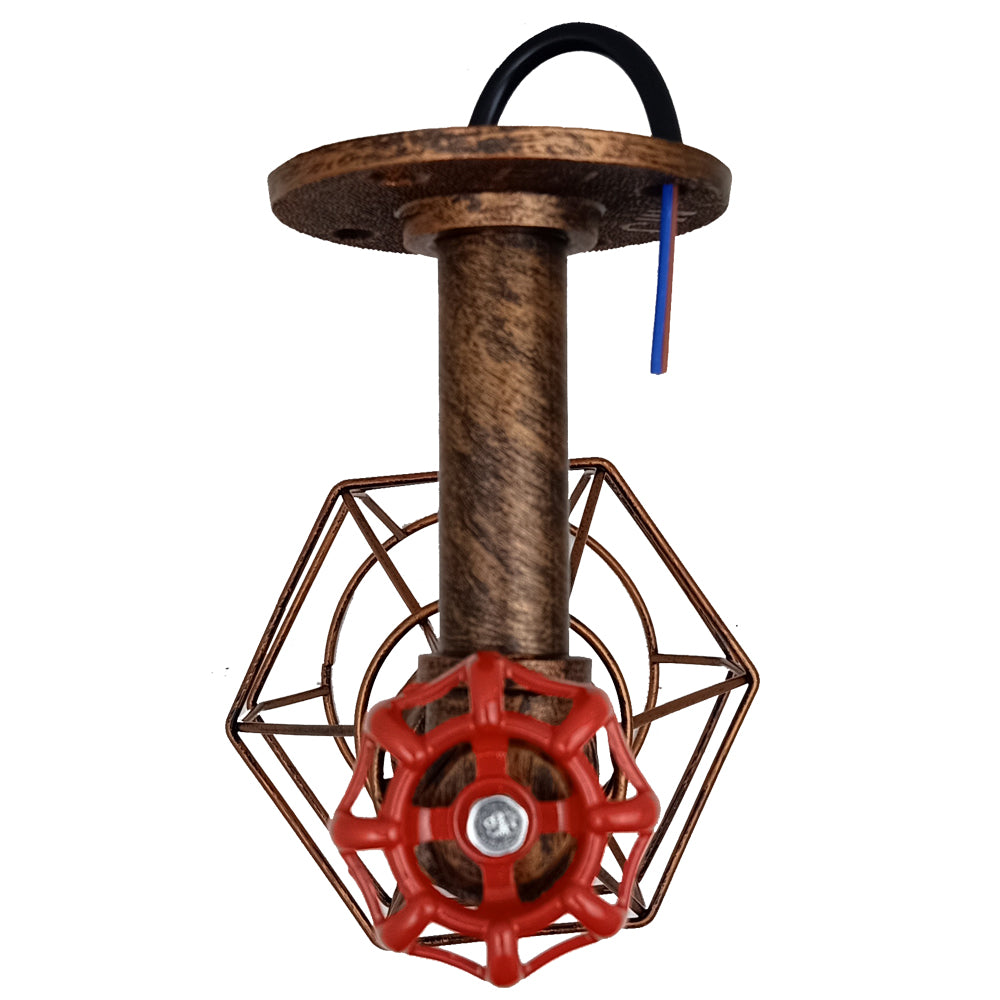 Wall Lights Metal Waterpipe Vintage Modern Industrial Rustic Steampunk UK~2169