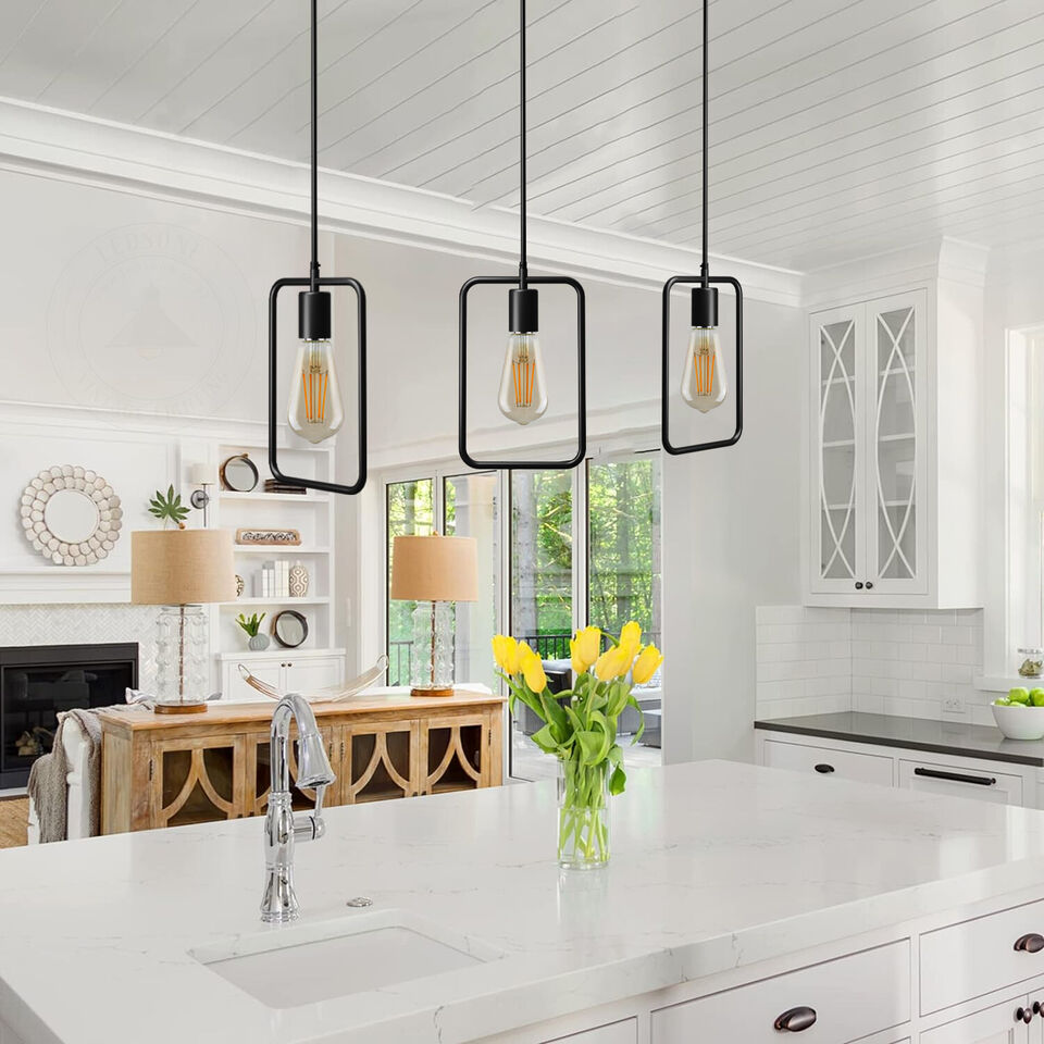 Industrial kitchen lights Square Shape~3178