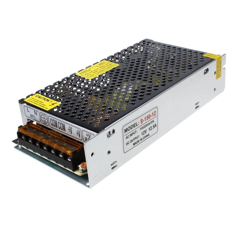 AC 100/240V to DC12V 150W Regulated Switching Power Supply Driver~3339
