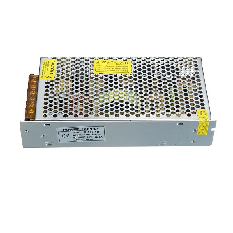 AC 100/240V to DC12V 150W Regulated Switching Power Supply Driver~3339
