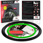 4x Black Base's 4x Lime Green Pinstripe's / RimPro-Tec® Wheelbands™ car wheel styling kit