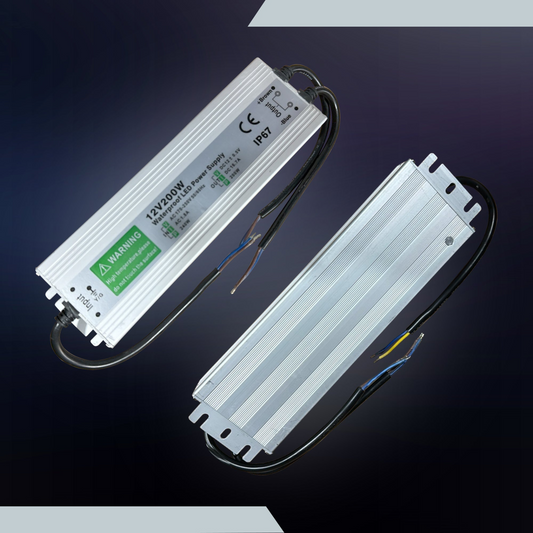 IP67 Waterproof DC 12V 200W LED Driver LED Power Supply Transformer ~3345