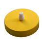Yellow Ceiling Rose Light Fitting Vintage Pendant~3104