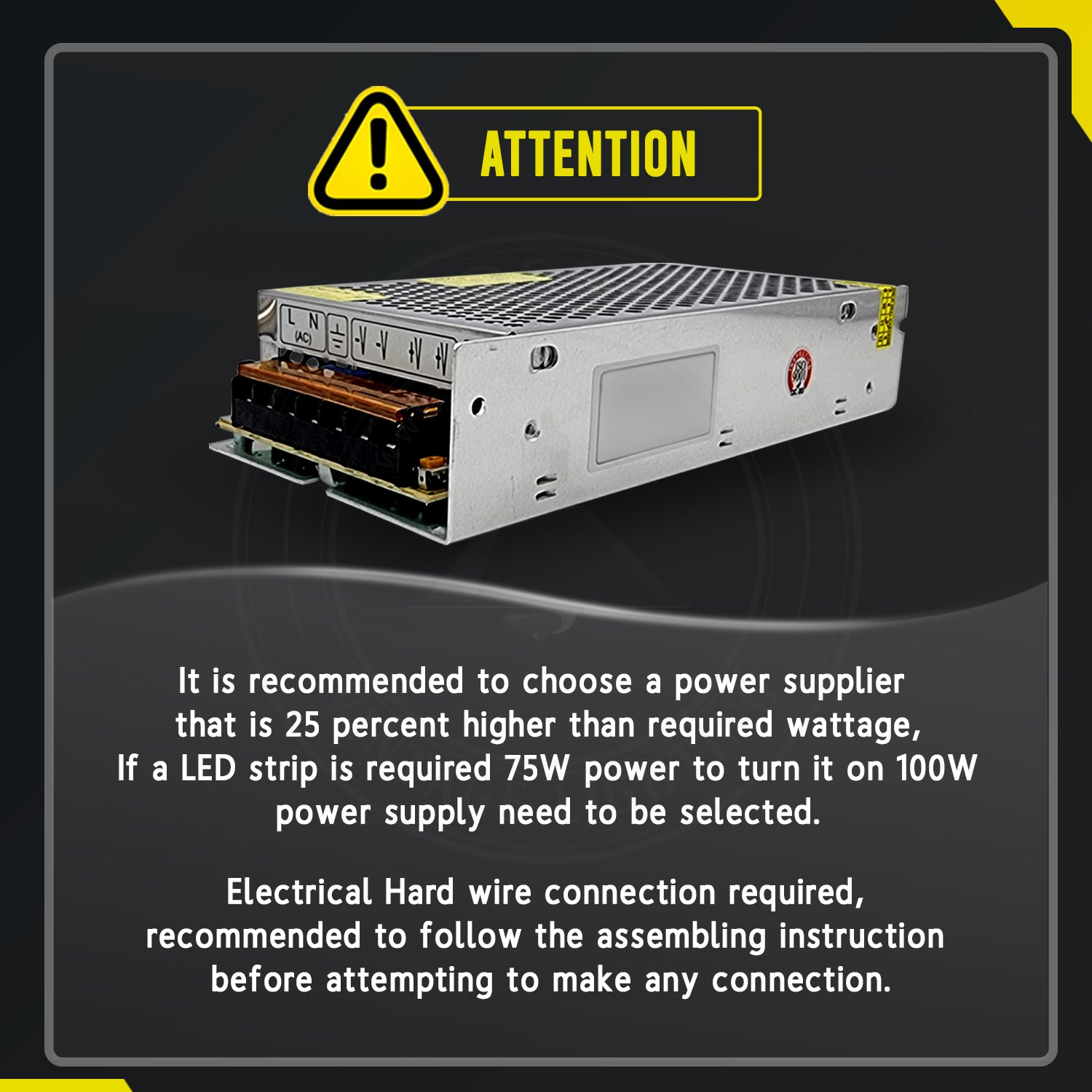 150W 30A Switching Power Supply 110V/220V to 5V IP20 Transformer ~ 3278
