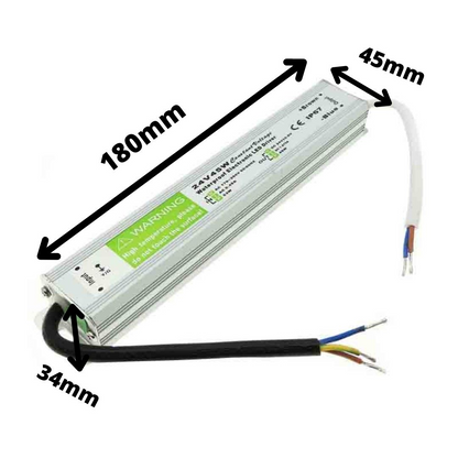 IP67 DC 24V 45W LED Driver Constant Voltage Power Supply Transformer ~ 3302