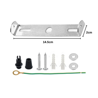 145mm Ceiling Rose Strap Side fitting Bracket ~2398