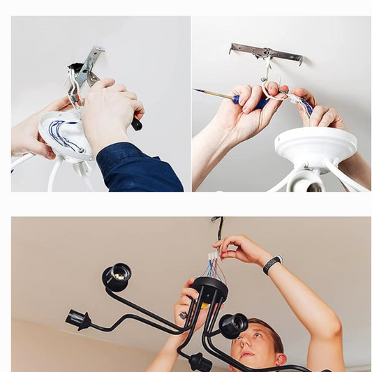 100mm Ceiling Rose Strap Side fitting Bracket~2391