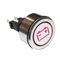Savage 12V Blue LED Battery Light Warning Indicator Panel Switch - Universal