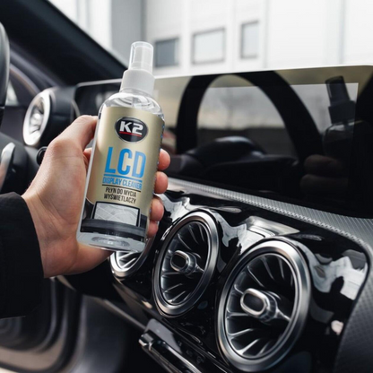 K2 LCD Display Cleaner - Safe & Effective Screen Cleaner for Cars, Phones & TVs, 250ml