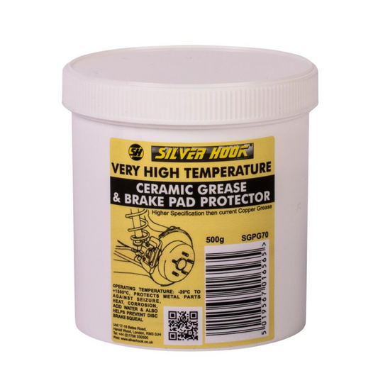 Silverhook Ceramic Anti-Seize Grease - High Performance Lubricant, 500g