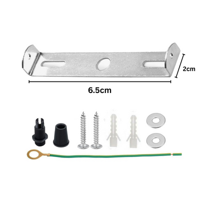 65mm Ceiling Rose Strap Side fitting Bracket~4129