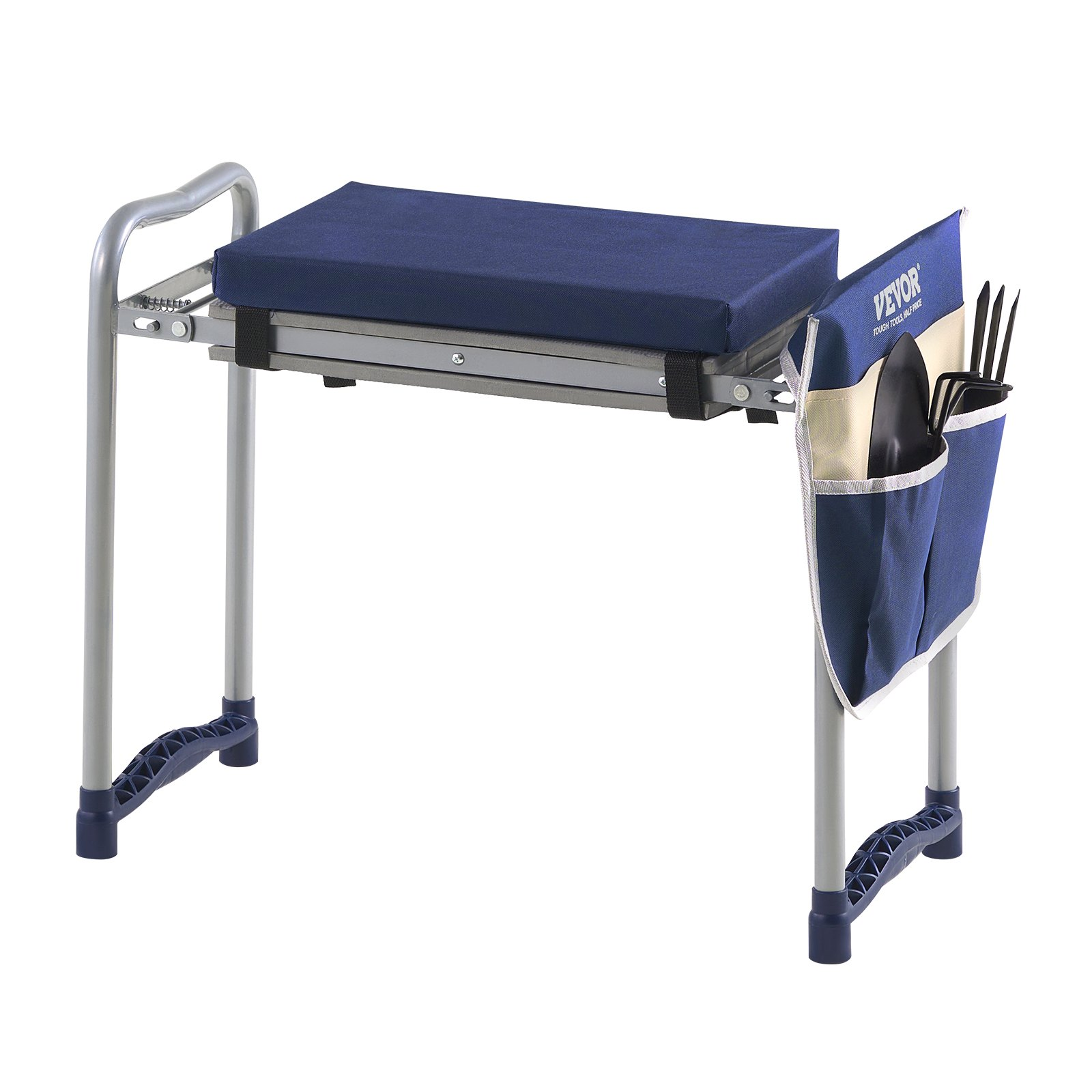 VEVOR Garden Kneeler and Seat 11" Wide Pad 360lbs Folding Garden Stool Non Slip