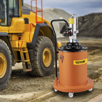 VEVOR 5 Gallons Air Operated High Pressure Grease Pump With 13.1FT Hose