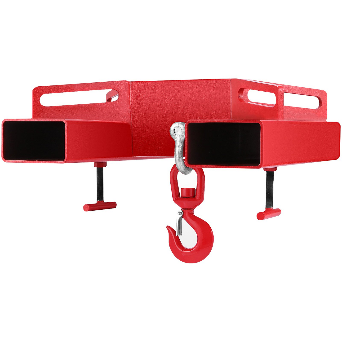 VEVOR 3 Ton Forklift Lifting Hook 6000 LBS/3000KG Capacity Lift Truck Fork Hoist Swivel Hook Mobile Crane Forklift Attachments