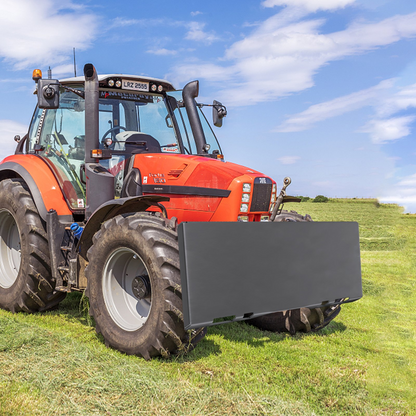VEVOR Skid Steer Mount Plate 0.31" Thick Skid Steer Attachment Plate High Quality Steel Quick Attachment Loader Plate with 3 Additional Welding Rods Easy to Weld or Bolt to Different Accessories